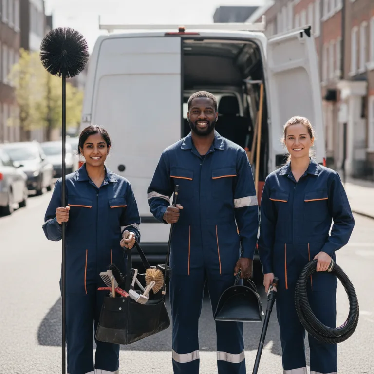 Chimney Sweep team in Bridgeport